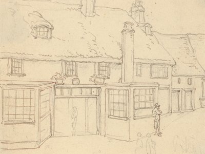 アルバムの描画 作： Thomas Rowlandson