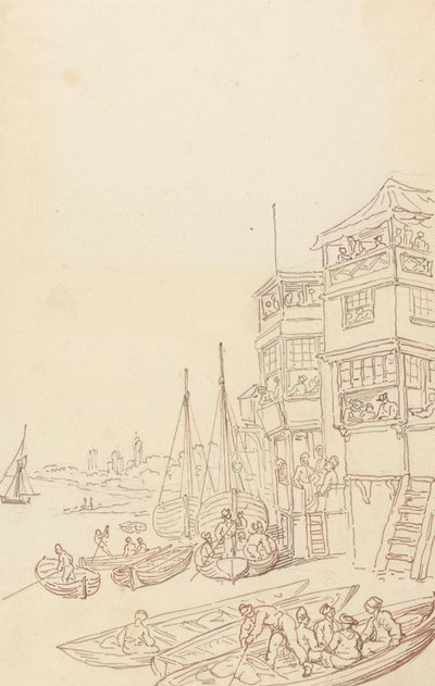 アルバムのイラスト 作： Thomas Rowlandson