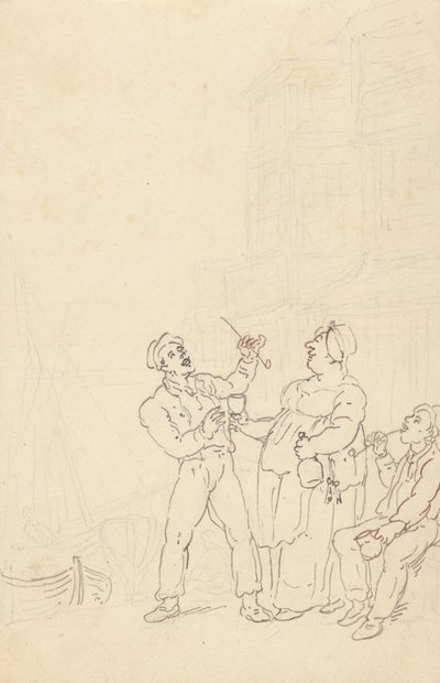 アルバムのイラスト 作： Thomas Rowlandson