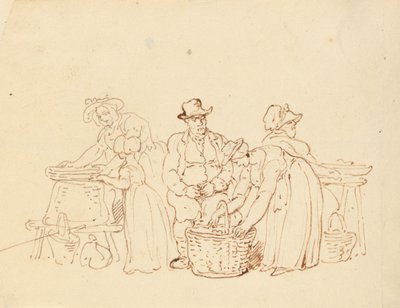 アルバムのイラスト 作： Thomas Rowlandson