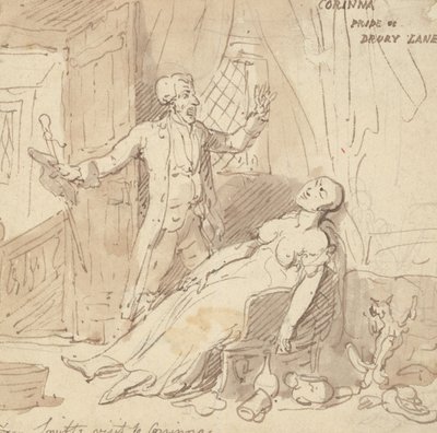 アルバムのイラスト 作： Thomas Rowlandson
