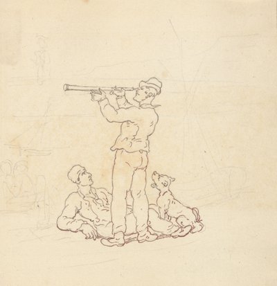 アルバムのイラスト 作： Thomas Rowlandson