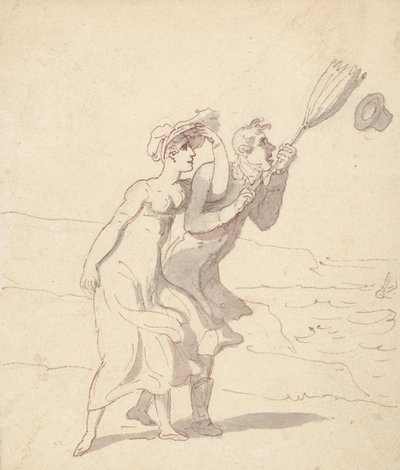 アルバムのイラスト 作： Thomas Rowlandson