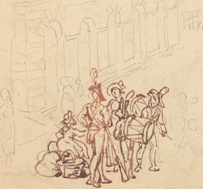 アルバムのイラスト 作： Thomas Rowlandson