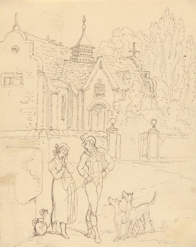 アルバムのイラスト 作： Thomas Rowlandson