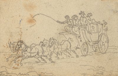 アルバムのイラスト 作： Thomas Rowlandson