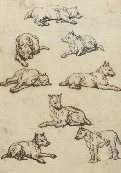アルバムのイラスト 作： Thomas Rowlandson