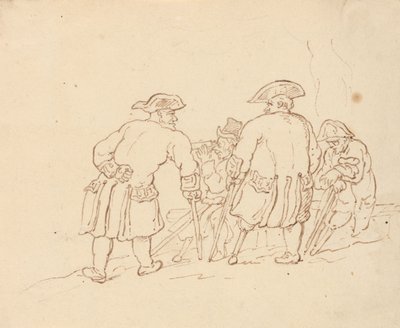 アルバムのイラスト 作： Thomas Rowlandson