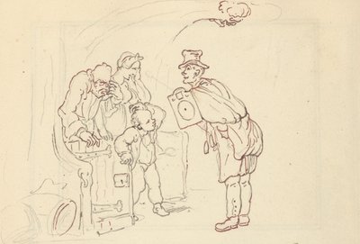 アルバムのイラスト 作： Thomas Rowlandson