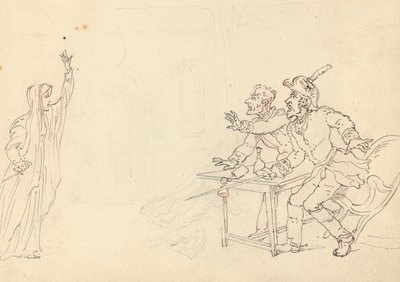 アルバムのイラスト 作： Thomas Rowlandson