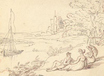 アルバムのイラスト 作： Thomas Rowlandson