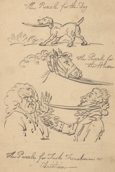 アルバムのイラスト 作： Thomas Rowlandson