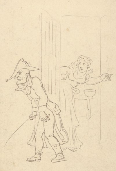 アルバムのイラスト 作： Thomas Rowlandson