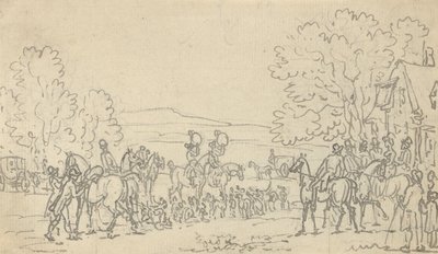 アルバムのイラスト 作： Thomas Rowlandson