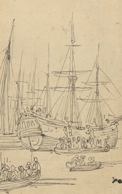アルバムのイラスト 作： Thomas Rowlandson