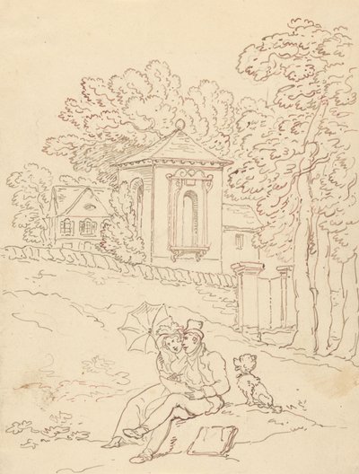 アルバムのイラスト 作： Thomas Rowlandson