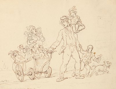 アルバムのイラスト 作： Thomas Rowlandson