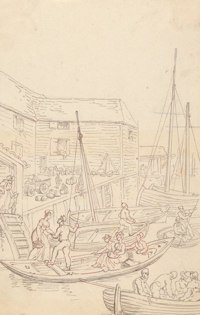アルバムのイラスト 作： Thomas Rowlandson