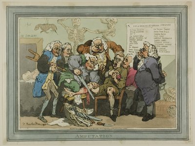 切断 作： Thomas Rowlandson