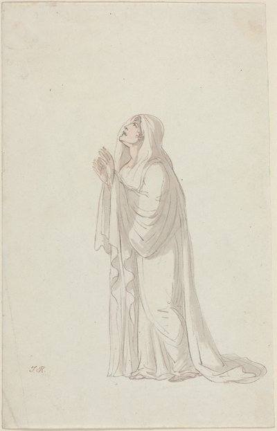 古代の彫像 作： Thomas Rowlandson
