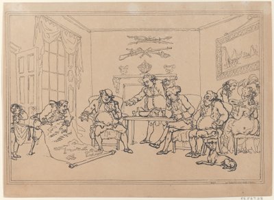 陸軍、1787 年 11 月 5 日、1787 年 11 月 5 日。 作： Thomas Rowlandson