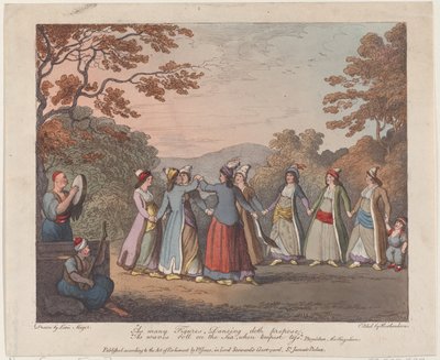 1804 年 7 月 31 日。 作： Thomas Rowlandson