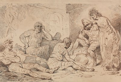 山賊 作： Thomas Rowlandson