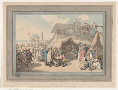 ヒート間[コース]、1798年1月1日、1798年1月1日。 作： Thomas Rowlandson