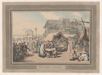 ヒート間[コース]、1799年1月1日、1799年1月1日。 作： Thomas Rowlandson
