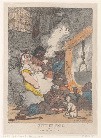Bitter Fare or Sweeps Regaling, 1812., 1812. 作： Thomas Rowlandson