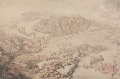 ボドミン・ムーア 作： Thomas Rowlandson