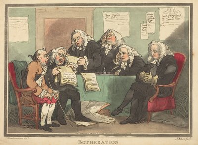 厄介なこと 作： Thomas Rowlandson