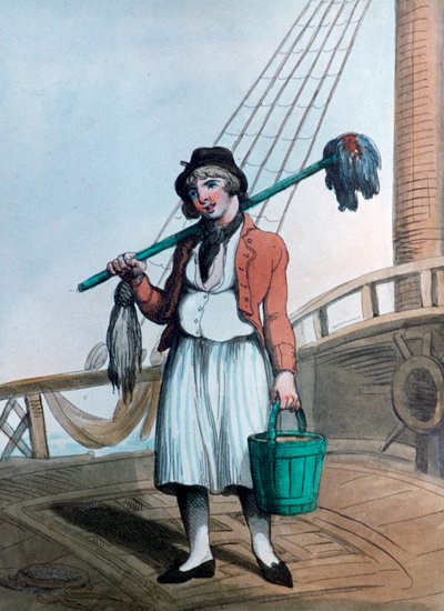 キャビンボーイ、1799 作： Thomas Rowlandson