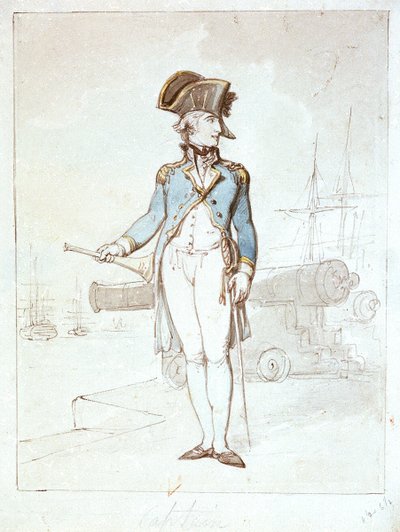 キャプテン 作： Thomas Rowlandson
