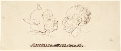 風刺画：官能的な欲望 作： Thomas Rowlandson