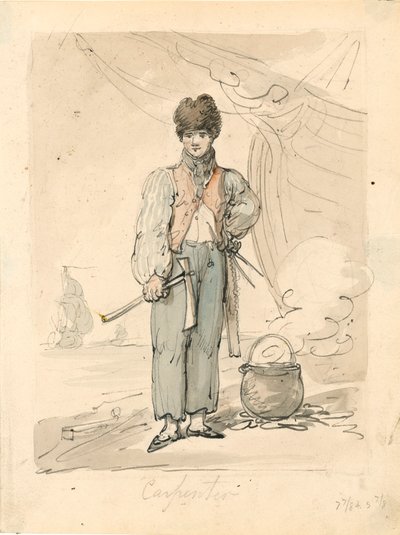 カーペンター 作： Thomas Rowlandson