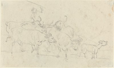 牛 作： Thomas Rowlandson