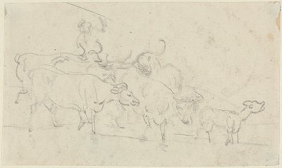 牛 作： Thomas Rowlandson