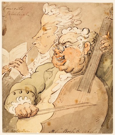 Concerto Spirituale [with] Messengers ボッホとアベル 作： Thomas Rowlandson