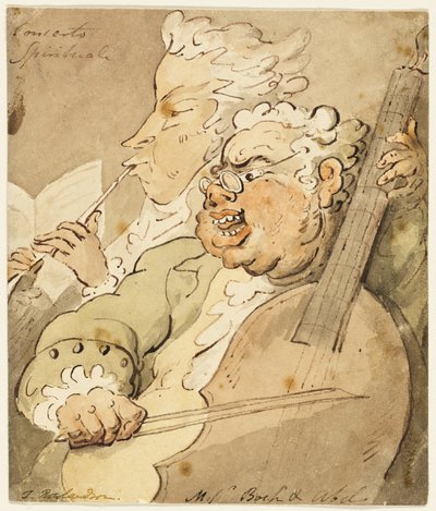 Concerto Spirituale [with] Messengers ボッホとアベル 作： Thomas Rowlandson