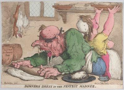 1811 年 10 月、1811 年 10 月。 作： Thomas Rowlandson