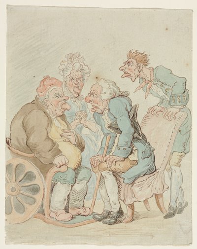 医師 作： Thomas Rowlandson