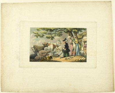 Doctor Syntax ドクター シンタックス ツアー オブ ドクター シンタックスより 自然の後に描く 作： Thomas Rowlandson