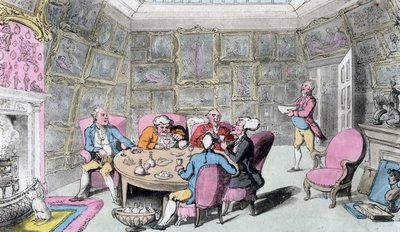 19世紀初頭、私の主とのシンタックス。 作： Thomas Rowlandson