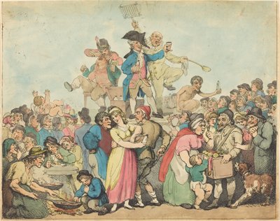 マウントバンクのボセラム博士 作： Thomas Rowlandson
