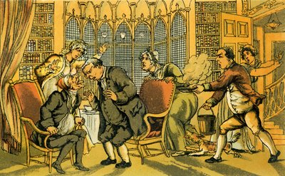 ドクター・シンタックスの危険性」について 作： Thomas Rowlandson
