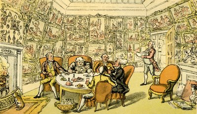 私の主とのDr Syntax」。 作： Thomas Rowlandson