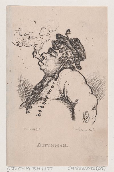 オランダ人、1808 年 4 月、1808 年 4 月。 作： Thomas Rowlandson
