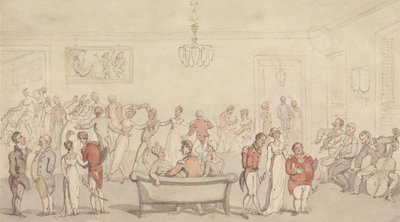 優雅なペアダンス 作： Thomas Rowlandson