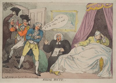 親孝行 作： Thomas Rowlandson